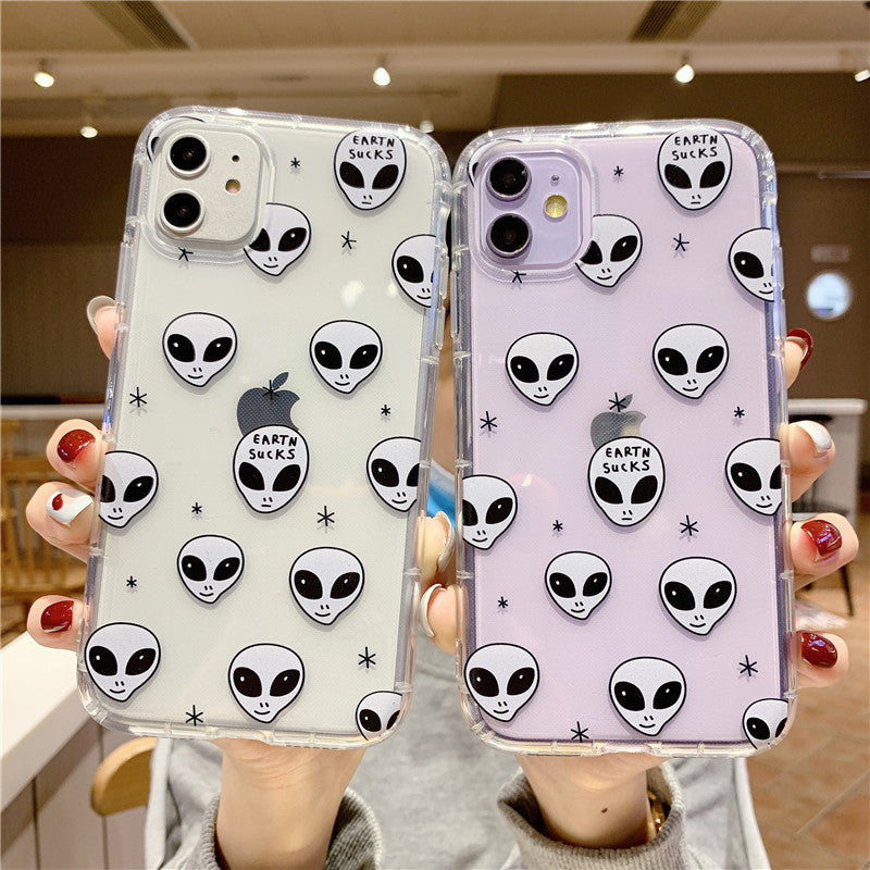 Cartoon alien phone case Cartoon alien phone case